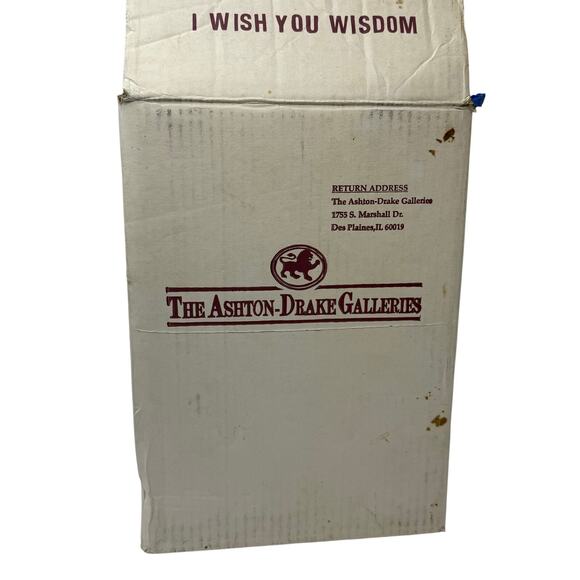 Ashton-Drake “I Wish You Wisdom” Porcelain Baby Doll Julie Good Kruger 1995 - Picture 10 of 10